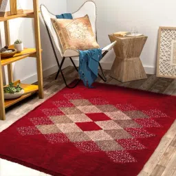 Maroon Chenille Carpet-image-87