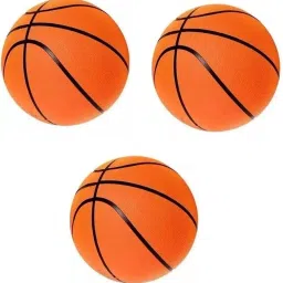 Inflatable Pin Basketball Light Weight Rubber Ball for Small Kids (3pc) Handball-picture-13