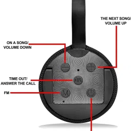 JB SUPAR BASS JB113 Ultra 3D Dynamic Thunder Sound With High Bass Wireless Portable 5 W Bluetooth Home Audio Speaker image 3