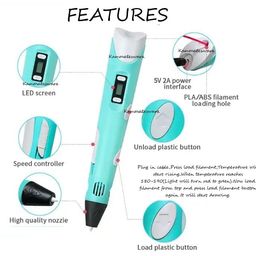 Toy Buy 3D Pen in 3D Printing Pen for Kids | 3D Pen Professional/with Filaments Included(Random Color)_2 image 1