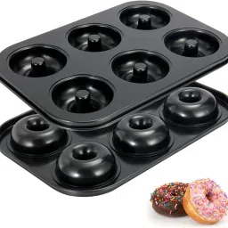 Non-Stick Donuts Baking Tray with 6 cavity Donut Maker-10