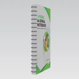 uniqpal SPIRAL Note BOOKS A4 Notebook UNRULED NOT BOOKS 200 Pages image 3