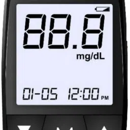 accusure Simple Glucometer With 25 Test Strips Glucometer image 3
