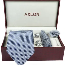 AXLON Silk Cufflink & Tie Pin Set-image-32