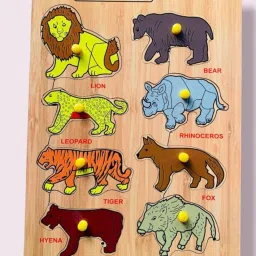 Clever Champ Wild Animal Pictures Tray-3