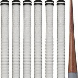 Pair of 6 Cricket Bat White grip (XR) + 1 wooden cone (gripper) Ultra Tacky-image-26