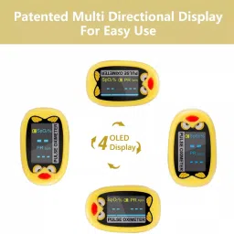 bella universe Fingertip Pluse Oximeter - A3 (TOR-OXI) | Blood Oxygen Saturation (SPO2) Multi-Range Ohmmeter image 4