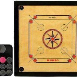 32 inches large wooden Carrom Board with wooden Coins, powder and striker 80 cm Carrom Board-picture-3