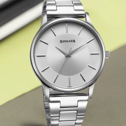 SONATA ASPIRE 1.0 Analog Watch - For Men NT77105SM10W-image-57