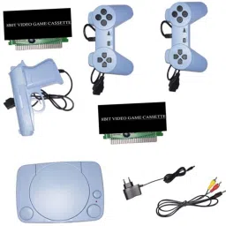 COUNTACH inbuilt game Best Multiplr Tv Video Classic console 8bit with 8BIT 2cassette na GB with 30 to 40 games in built ,with 2 cassette-2
