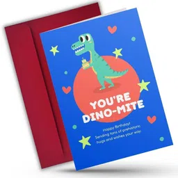 aanyacentric 5.8x8.3inch A5 Size Son Daughter Kid Girl Boy Birthday Gift Printed Greeting Card-picture-27