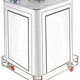 Stainless Steel Oil Dabba Trolley with Heavy Duty Wheel Stainless Steel Kitchen Trolley-image-88