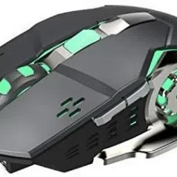 microware Rechargeable 2.4Ghz Wireless Gaming Mouse with USB Receiver,7 Colors Backlit for Macbook, Computer PC, Laptop Wireless OpticalGaming Mousewith Bluetooth-picture-12