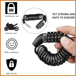 Stainless Steel Combination Lock For Helmet-image-29