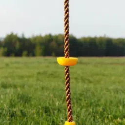 hop n play Climbing Rope Monkey Swing with Platforms and Hanging Disc image 5