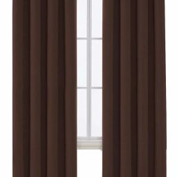 213.36 cm (7 ft) Silk Blackout Door Curtain (Pack Of 2)-picture-45