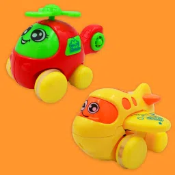 Cartoon Plane Set| Travel Toys | Birthday Gift | Toy Vehicle Set Baby-43