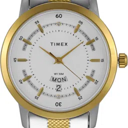 timex Silver-Dial Analog Watch - For Men G910 image 2