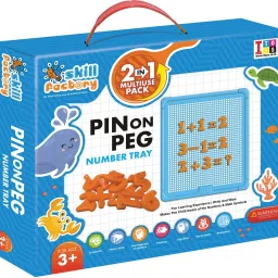 skill factory 2 in 1 number & writing board image 2