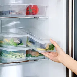 Plastic FOOD VEGETABLE FRUIT FRIDGE STORAGE BASKET CONTAINER Organizers Box Freezer Storage Basket-picture-14