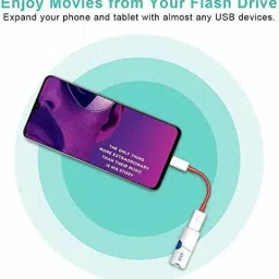 IMMUTABLE White 47 RT-PRO- Best Type c to usb otg cable Compatible with All C Type Supported Mobile Smartphone and Other Devices… Phone Converter image 3