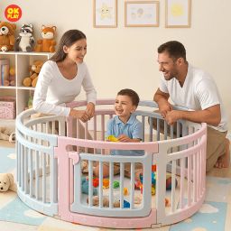 ROUND PLAY PEN- 21414-A-image-33