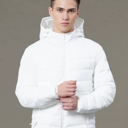 Men Solid Padded Jacket-image-49
