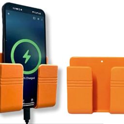 M/S DSNS Mobile Wall Stand for charging | AC/TV Remote Holder Phone Stand | Pack OF 2 Mobile Holder-3