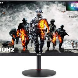 Acer Nitro 68.58 cm (27 inch) WQHD LED Backlit IPS Panel Gaming Monitor (XV272U-V3)-image-4