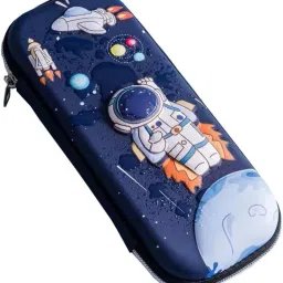 Astronaut Pencil Case Pencil Pouch R314 Geometry Box-image-99