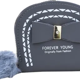 Women Formal, Casual, Evening/Party Grey Artificial Leather Card Holder-image-47