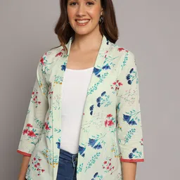 DECKEDUP Women Printed Shrug-60