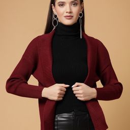 Mafadeny Straight Open Front Shrug-24