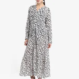 RAREISM Women Printed Longline Shrug-22