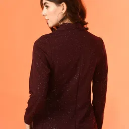 IUGA Lapel Collar Long Sleeves Tailored Jacket image 2