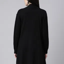 SHOWOFF Long Sleeves Longline Open Front Shrug image 4