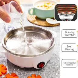 oddeven Egg Boiler Automatic Off 7 Egg Poacher for Steaming Egg Boiler Automatic Off Egg Poacher for Steaming, Cooking Boiling(Multicolor, ) Egg Cooker image 4