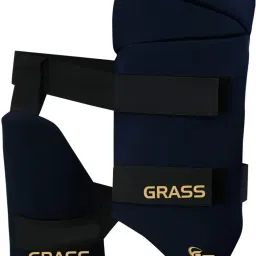 GS 'Combo Ultimate' Cricket Thigh Pad (Right Hand Men's)Black Cricket Thigh Guard-image-22