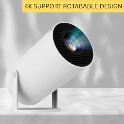 Guggu Protable Projector for Home 4K Support With Built-in App Netflix/YouTubeO162 (4500 lm / 1 Speaker / Wireless / Remote Controller) Portable Projector-11
