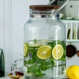 5.5 L Glass Table Top Manual Water Dispenser-image-44
