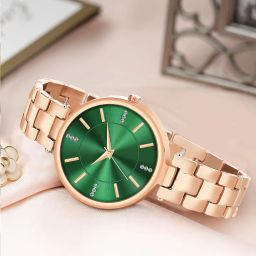Analog Watch - For Girls 663_FK-Green ladies-image-71