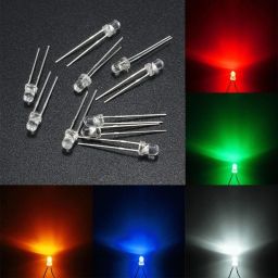 100 LEDs 0 m White, Yellow, Green, Blue, Red Steady Bulb Rice Lights-image-101