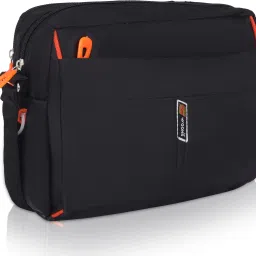 Black Men Sling Bag Sling Bag for Travel / Office / Business-image-17
