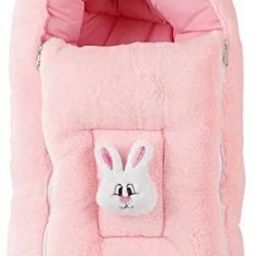 Velvet Baby Carry Bed for New Born Babies & Infants 0-12 Months 2 in 1 Sleeping Bag-image-57