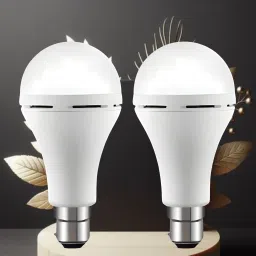 Emergency 15W Inverter LED Bulb with 1200mAh Rechargeable Battery Pack of 2 L121 4 hrs Bulb Emergency Light-image-61