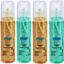 IKIS Clean & Shine Gel Multi-Purpose LCD Cleaning Kit, Liquid Solution Without Cloth to Clean Mobile/Laptop Screen, Computer, Tab, LCD Display, Camera (Pack of 4) 100 ML Each for Computers, Gaming, Laptops, Mobiles-15