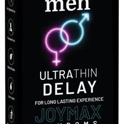 Joymax Ultra Thin Delay Condoms For Men|With 10 Disposable Pouches|Lubricated Condom-23