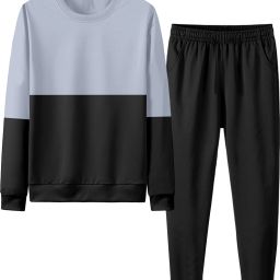 Colorblock Men Track Suit-image-96