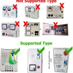 MICROTAIL Fully Automatic Water Level Controller 20 Ampere Capacity with 3 Sensors Wired Sensor Security System image 4