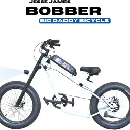 Electric Bobber Bicycle | Rider Height 4.4 - 5.10ft | Double Crown Fork 20 inches Single Speed Lithium-ion (Li-ion) Electric Cycle-image-38